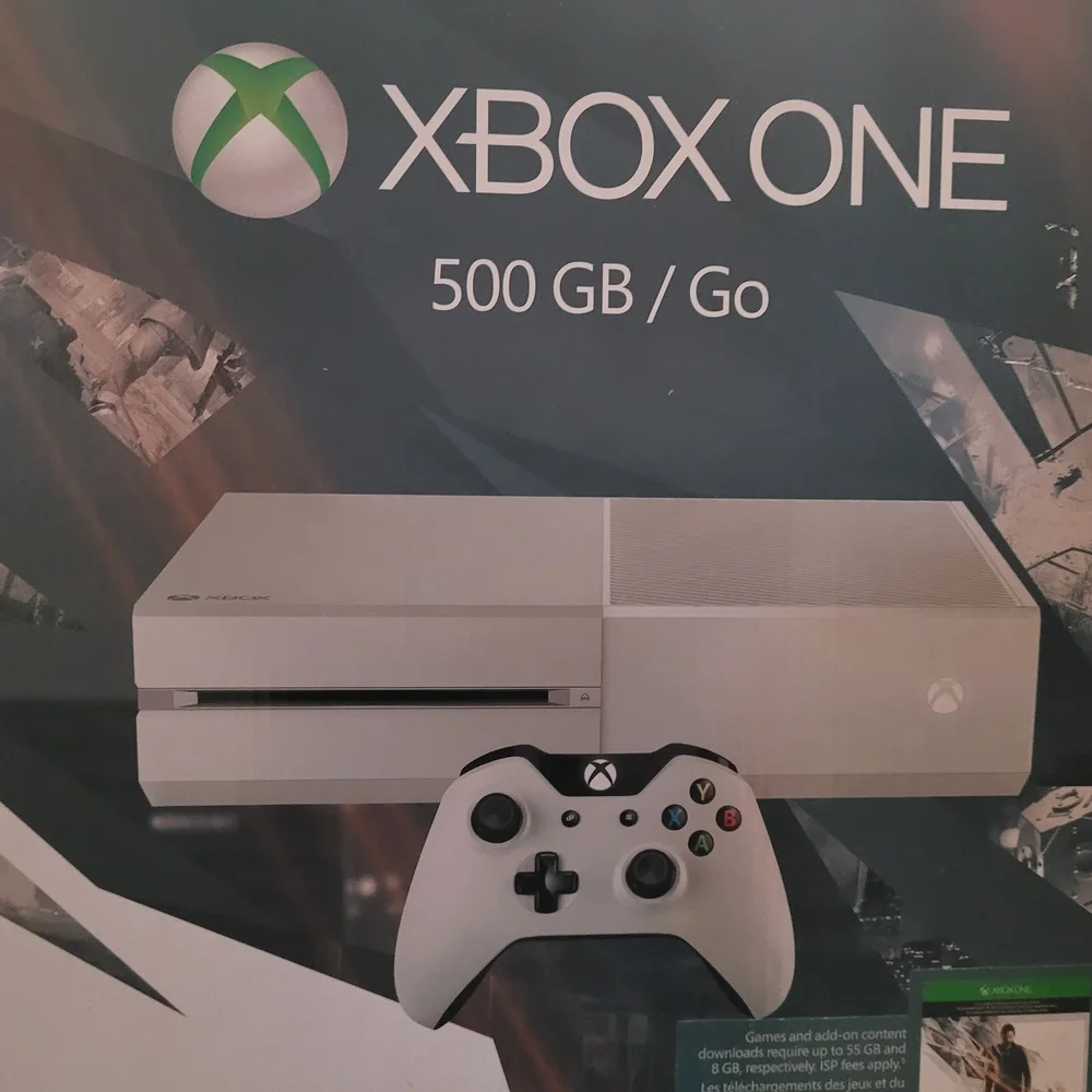 One 500GB Console - White